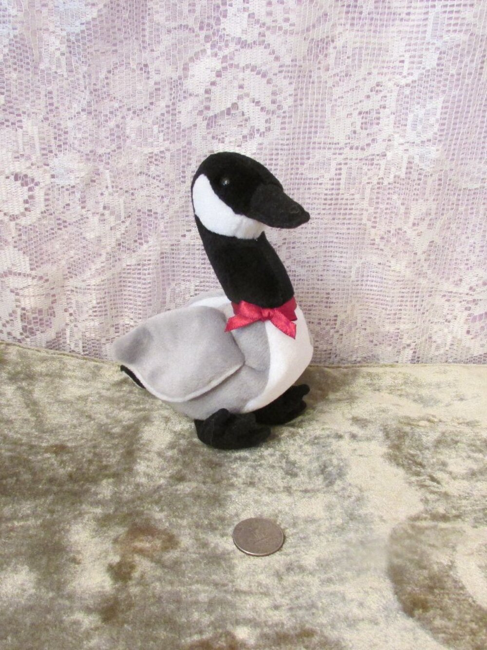 Ty Beanie Baby Loosy the Canada Goose Preowned